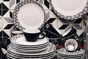 30 PCS MOON SPIRALE DINNER SET