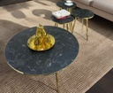 ROUND COFFEE TABLE SETS 4 PCS