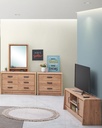 CORTINA DRESSER AND MIRROR 130 CM