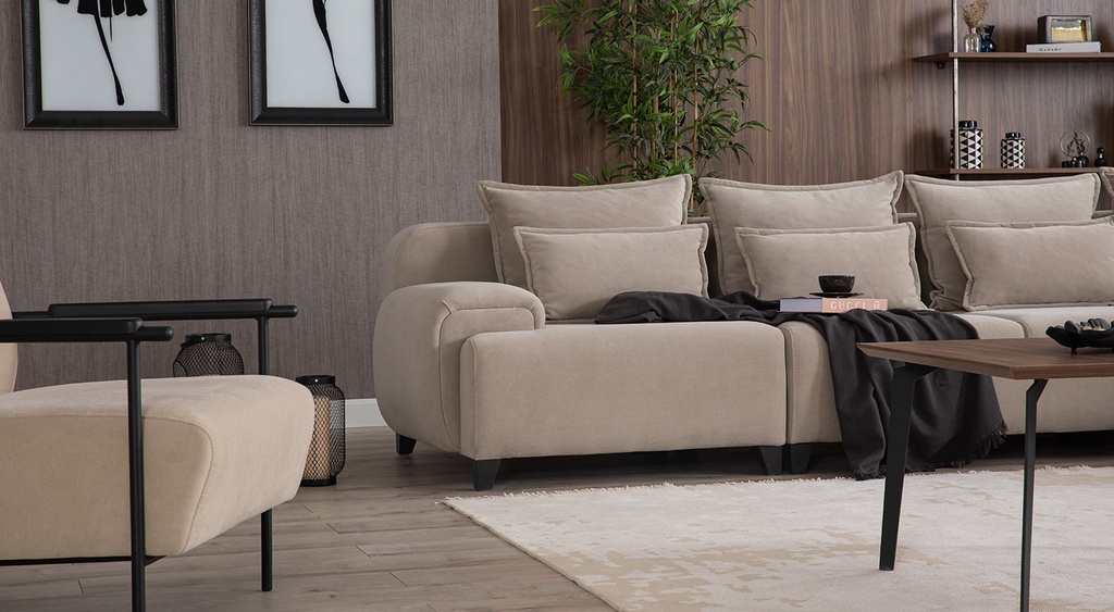 LOCA CORNER SOFA SETS 9 PCS