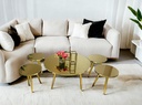ROUND COFFEE TABLE SETS 5 PCS