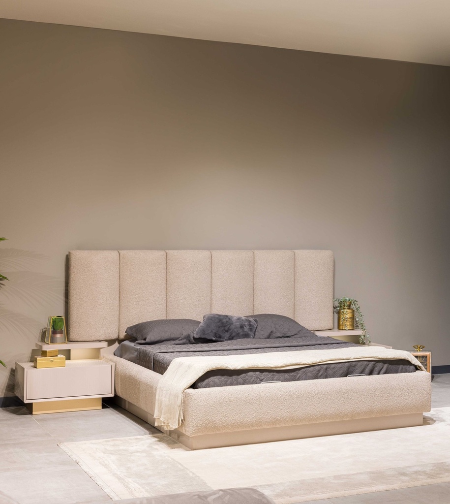 MONZA KING BEDROOM SET WITHOUT WARDROBE