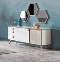 VANCOUVER  CONSOLE AND MIRROR