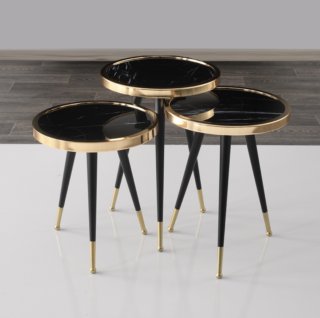 3 PCS PICASSO 01 NESTING TABLES