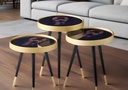 3 PCS ZIGON   NESTING TABLES 5052