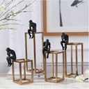 3 PCS MAN DECORATION SET L/M/S