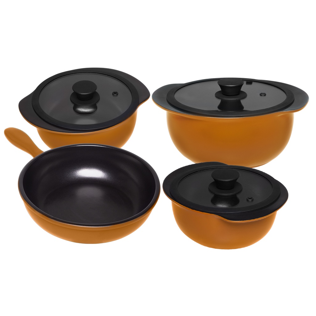 CANELLE 1|4 CERAMIC COOKWARE SET