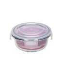 CHIA GLASS ROUND POT 400 ML