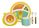 5 PCS LION 6|5 CHILDREN MEAL SET
