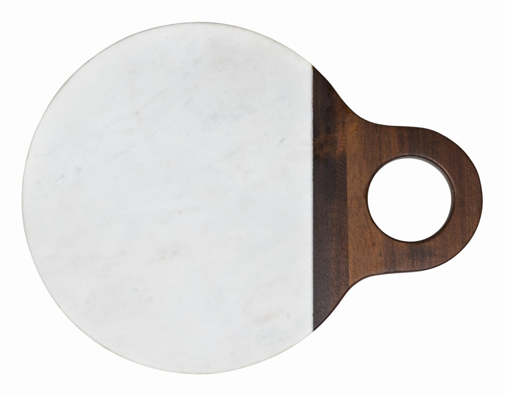OXFORD WOOD MARBLE SERVING TRAYS