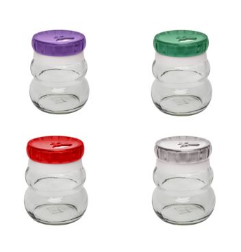 SORTIDO ROUND GLASS CONDIMENT 150ML