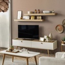 3 PCS BOHEM WALL UNIT