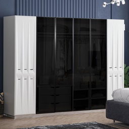 [A0410300203] NATURA 6 DOOR WARDROBE