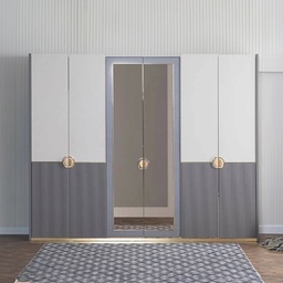 [A0410300204] BEST 6 DOOR WARDROBE