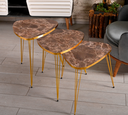 HEX NESTING TABLE 3 PCS 