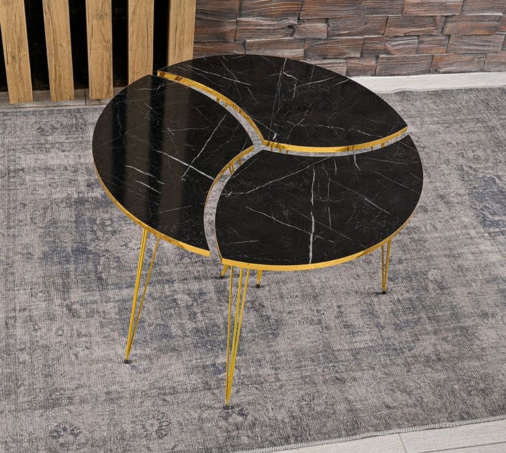 LAURA COFFEE TABLE SETS 3 PCS