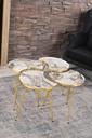 ASHLEY COFFEE TABLE SETS 4 PCS
