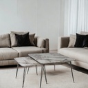SQUARE MIDDLE TABLE 2 PCS 