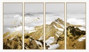 MEROPE WALL ART SET 4 PCS 