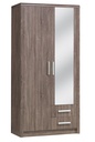 FOURTEEN 2 DOORS WARDROBE WITH 1414-1M