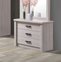 MEDLEY 3 DRAWERS CHEST 5948 WITH MIRROR