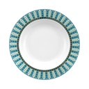 FLAMINGO TIARA SOUP PLATE