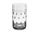 6 PCS STAR WATER GLASS SET 290 ML