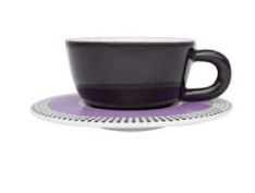 MOON CANDY DOTS TEA CUP WITH SAUCER