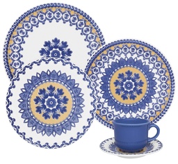 [Z0740400090] 20 PCS FLOREAL LA CARRETA DINNER/TEA SET