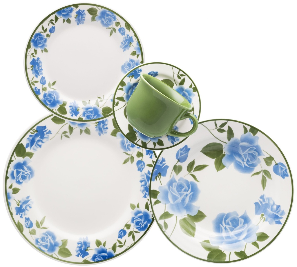 [Z0740400088] 20 PCS DONNA ALICE DINNER|TEA SET