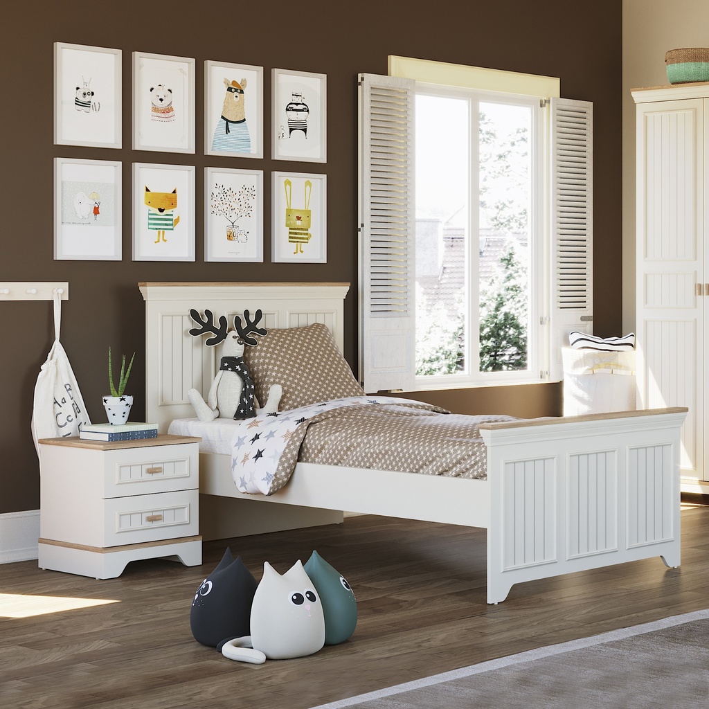 [A0530300028] MONTE SINGLE BED 