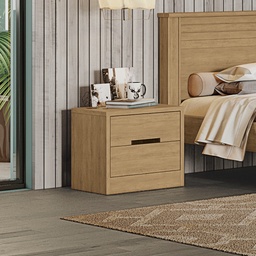 [A1050400018] ARGOS  BEDSIDE TABLE 2 DRAWERS