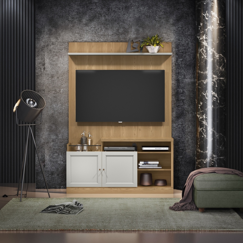 [E0010400249] COLINAS TV ENTERTAINMENT CENTER