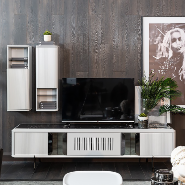 [E0010300005] 2 PCS MONTREAL TV UNIT FULL SET