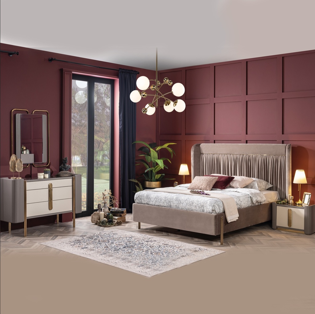 [A000103K00076] FLORYA KING BEDROOM WITHOUT WARDROBE