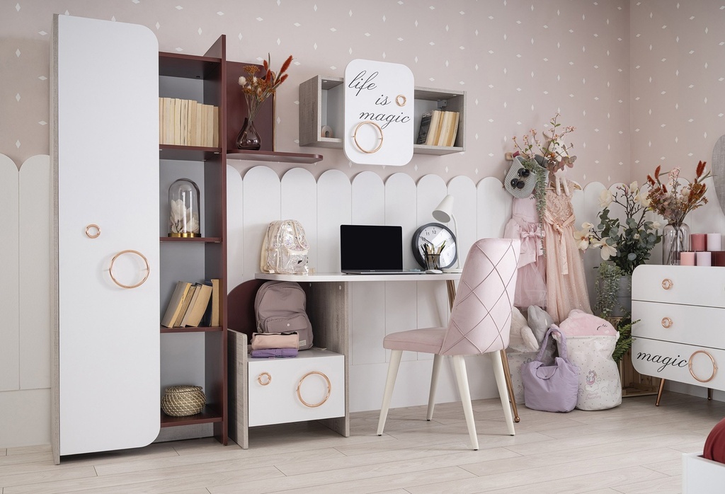 [E0050300050] 2 PCS MAGIC STUDY TABLE