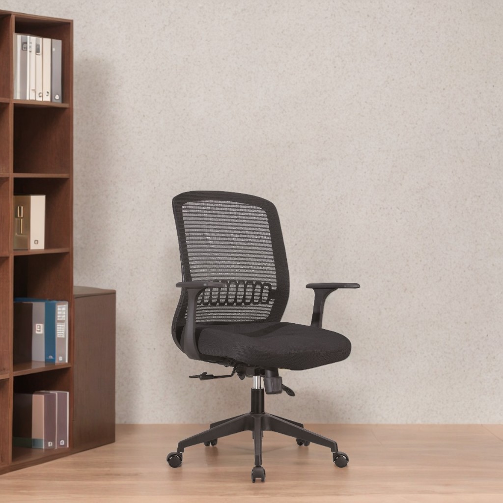 [F0200100023] MOSCOU MEDIUM BACK OFFICE CHAIR B357