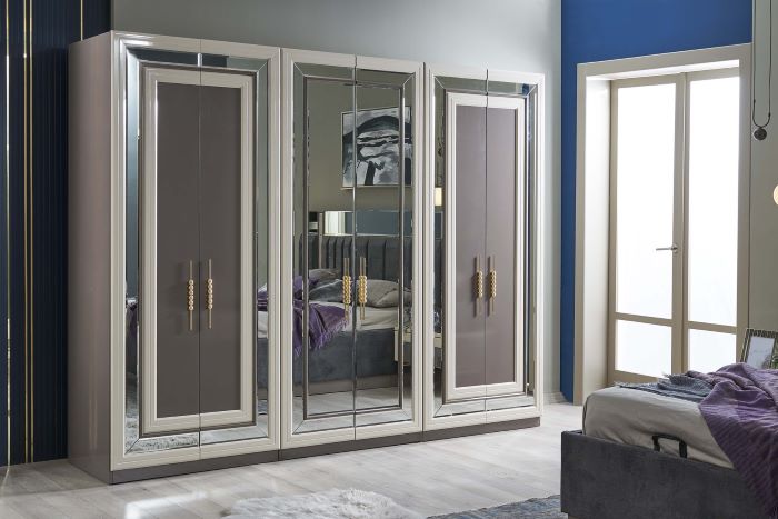[A0350300105] RUBY 6 DOOR WARDROBE
