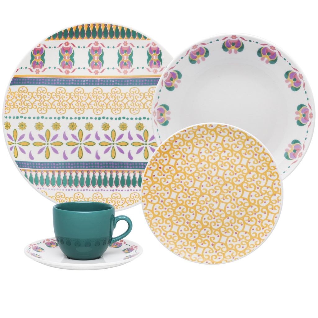 [Z0740400213] 20 PCS COUP ALEGORIA DINNER/TEA SET