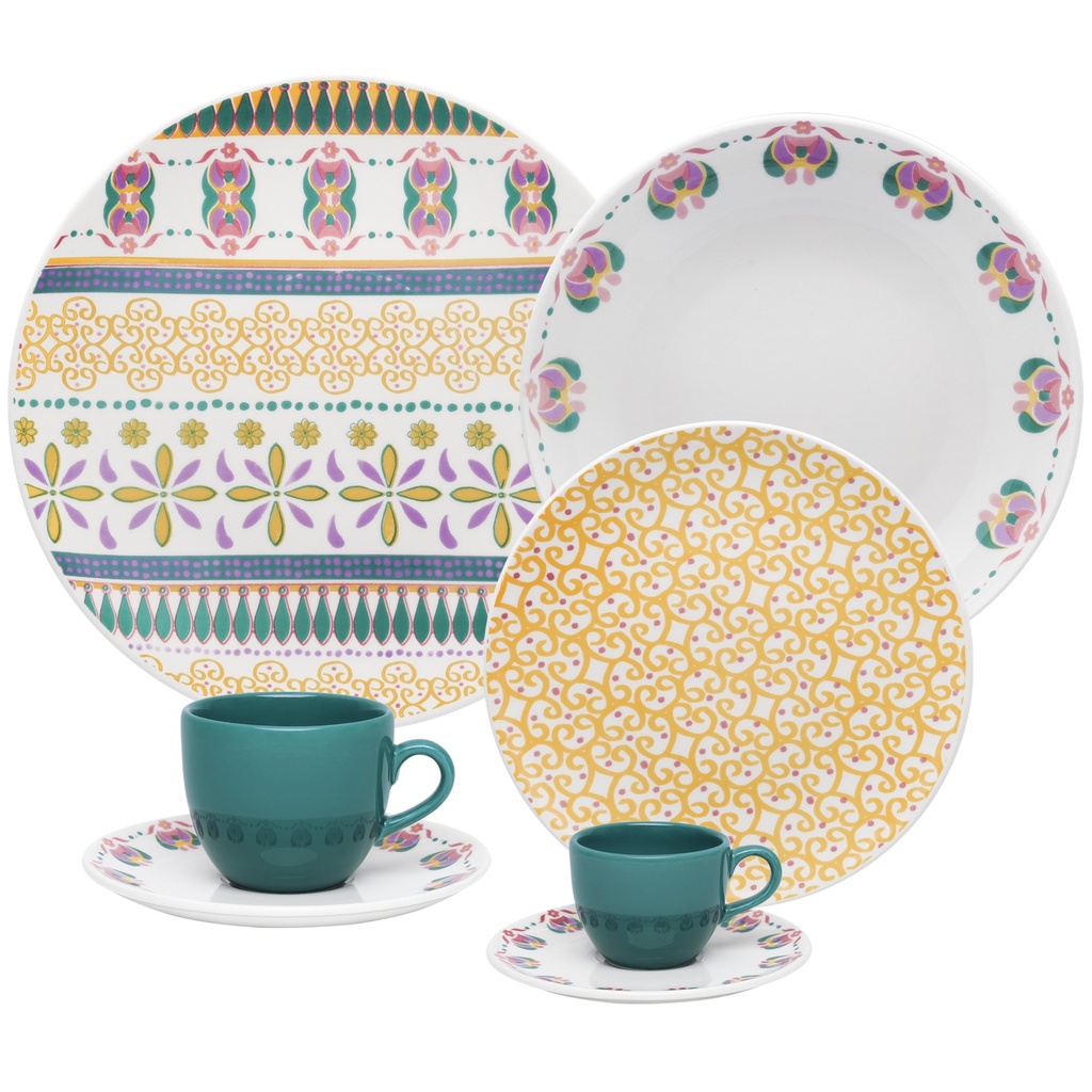 [Z0740400214] 42 PCS COUP ALEGORIA DINNER/TEA/COFFEE SET