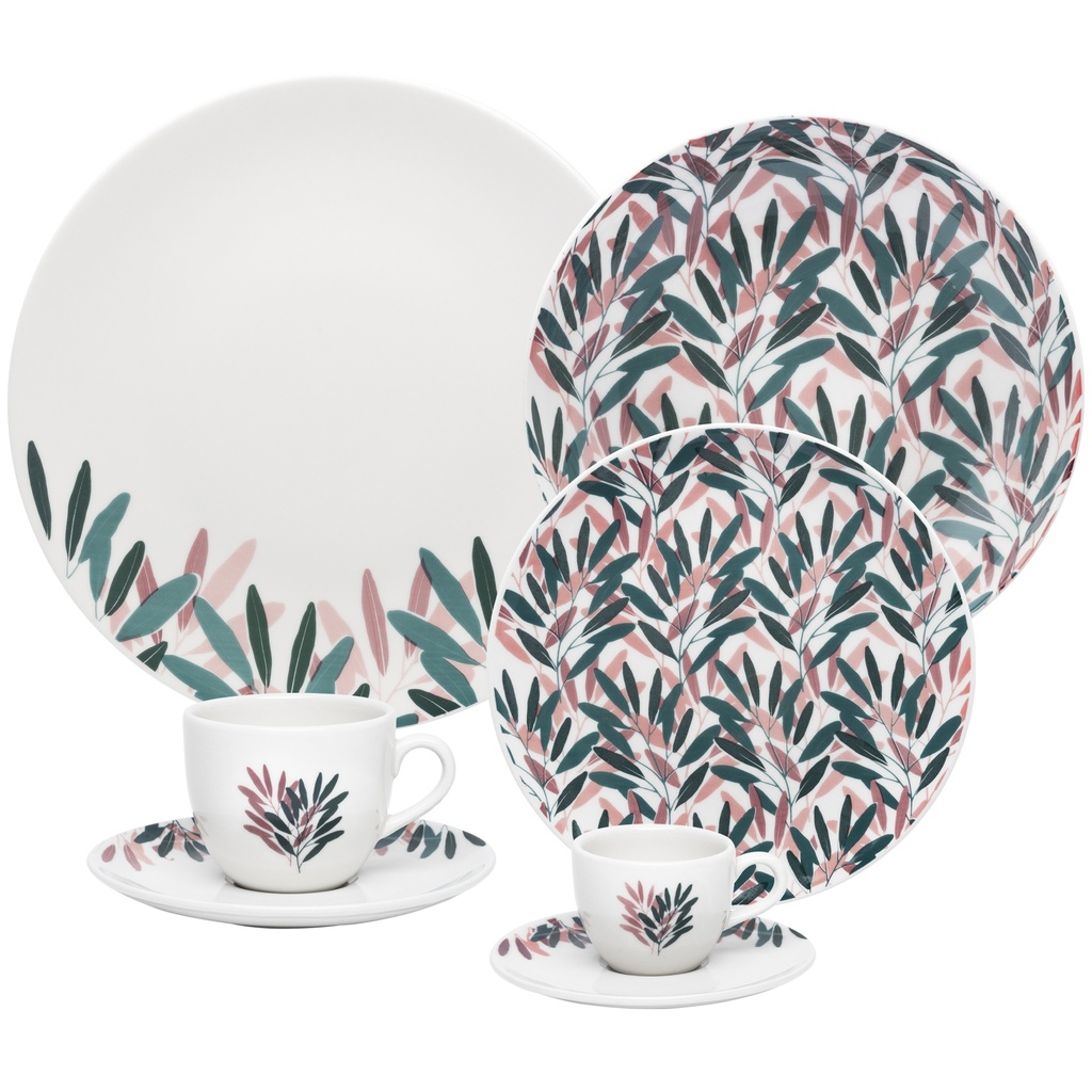 [Z0740400219] 42 PCS COUP SELVA DINNER/TEA/COFFEE SET