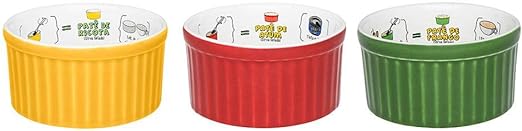 [Z0740400221] PATE RECIPES BOWL RAMEKIN 6/3 180ML 10CM