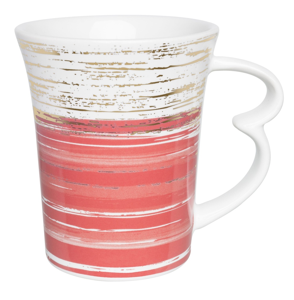 [Z0740400281] PINCELADAS ROSA MUG 330ML