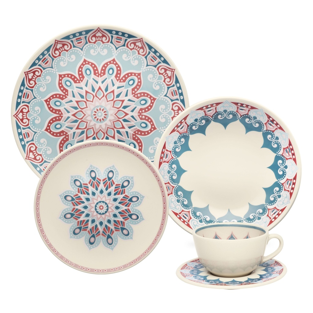 [Z0740400322] 20 PCS UNNI COSMIC DINNER/TEA SET
