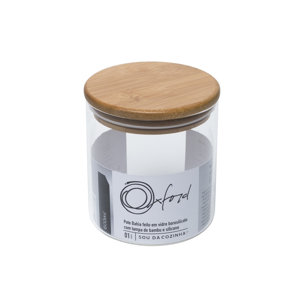 [Z0740400359] BAHIA ROUND JAR 600 ML