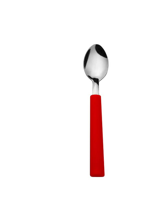 [Z0740400459] RED TEA SPOONS SET W|6 PCS
