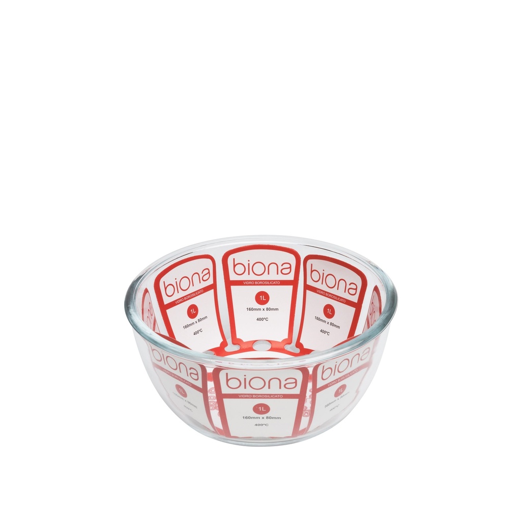 [Z0810400028] BOROSILICATE ROUND BOWL GLASS 1000ML