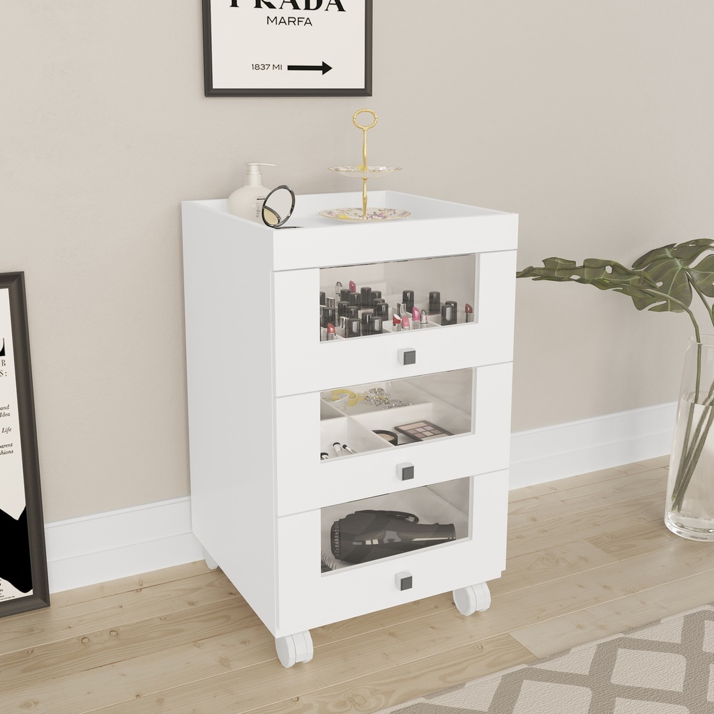 [A0850300178] ANIKA MAKE UP ACCESSORY 3 DRAWERS