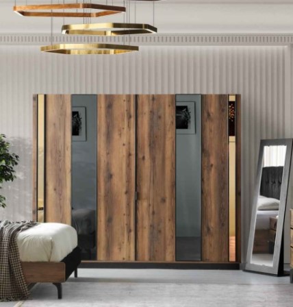 [A0350300133] LIDYA 6 DOORS  WARDROBE