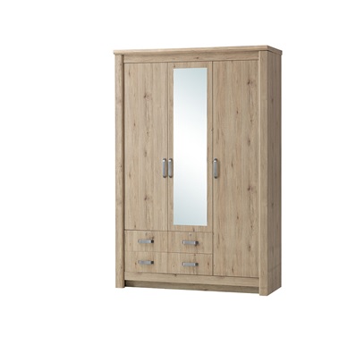 [A0310200025] AMILINE 3 DOORS WARDROBE 